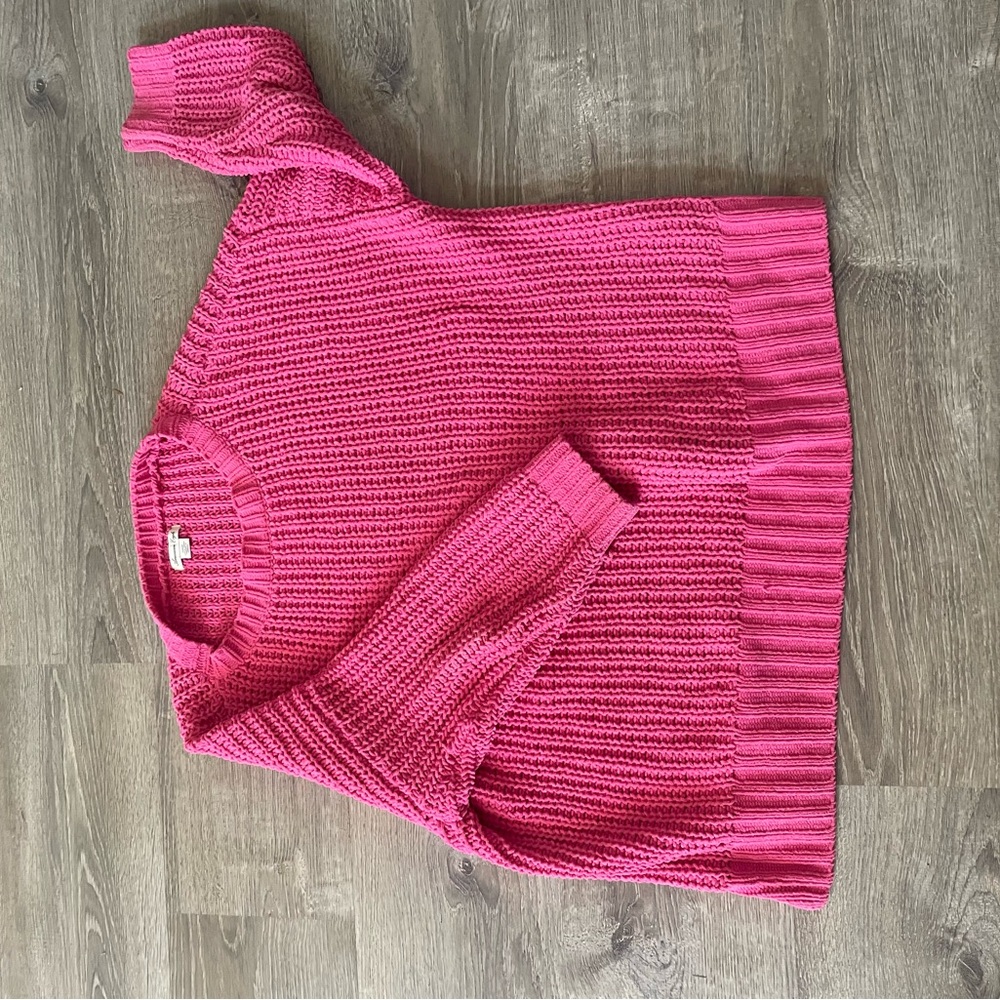 Pink Knit Women's Sweater